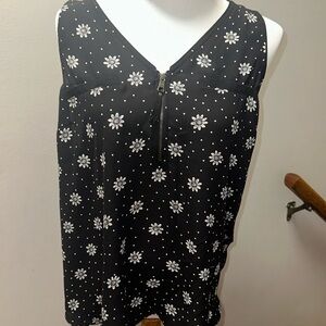 Black and white tank